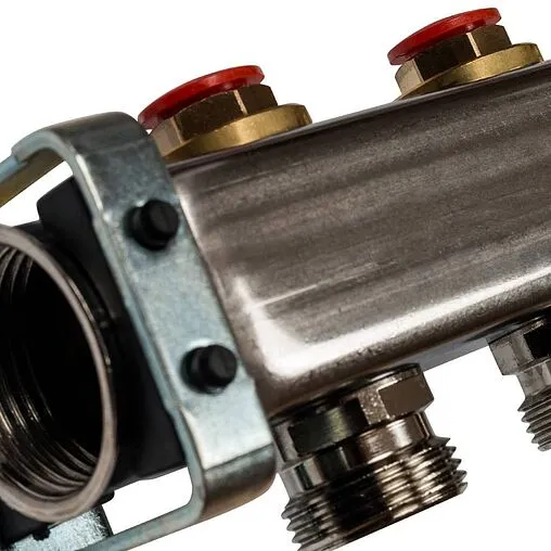 Группа коллекторная без расходомеров 3 отвода 1&quot;в/в x ¾&quot;ек Stout SMS-0932-000003