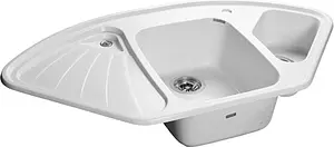 Мойка кухонная GranFest Corner C-1040E иней Мойка кухонная GranFest Corner C-1040E иней, 1