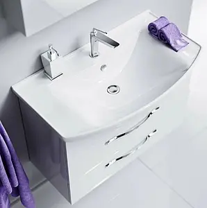 Тумба-умывальник подвесная Aqwella Allegro 100 белый Agr.01.10/2+373323 Тумба-умывальник подвесная Aqwella Allegro 100 белый Agr.01.10/2+373323, 4