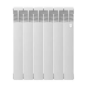 Радиатор алюминиевый 6 секций Royal Thermo Revolution A 500 Bianco Traffico RTRA350006 Радиатор алюминиевый 6 секций Royal Thermo Revolution A 500 Bianco Traffico RTRA350006, 2