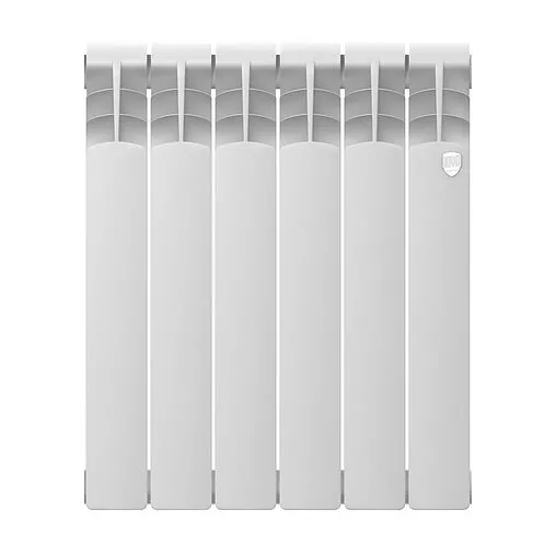 Радиатор алюминиевый 6 секций Royal Thermo Revolution A 500 Bianco Traffico RTRA350006