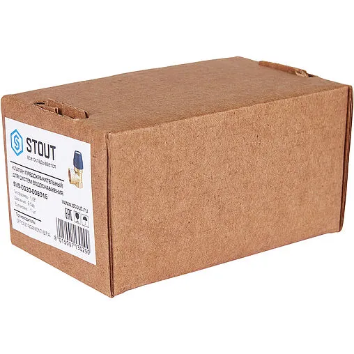 Клапан предохранительный ½&quot; 8 бар Stout SVS-0030-008015