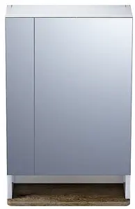 Шкаф-зеркало IDDIS Carlow 55 белый/дуб CAR5500i99, 4