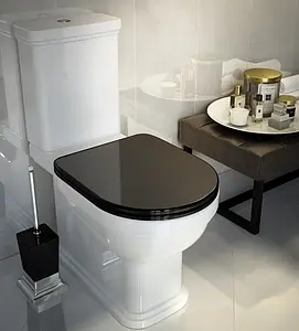 Крышка-сиденье для унитаза с микролифтом Kerama Marazzi Pompei черный PO.seat.01\BLK Крышка-сиденье для унитаза с микролифтом Kerama Marazzi Pompei черный PO.seat.01\BLK, 3