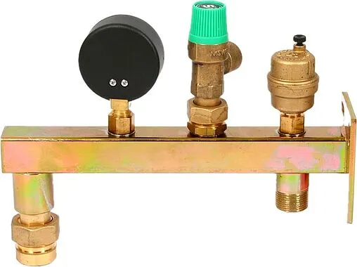 Группа безопасности расширительного бака до 50 кВт ¾&quot; 3 бар Uni-Fitt 256D3230