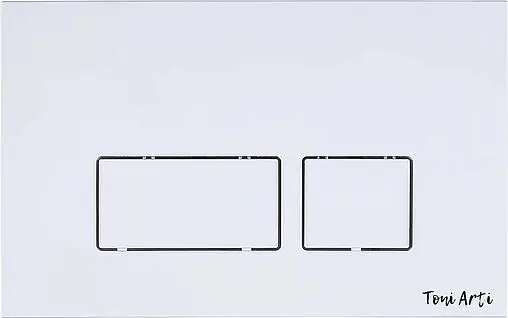 Комплект 5 в 1 Toni Arti Forli TA-01+TA-1905+TA-0042 с кнопкой Noche белый глянцевый