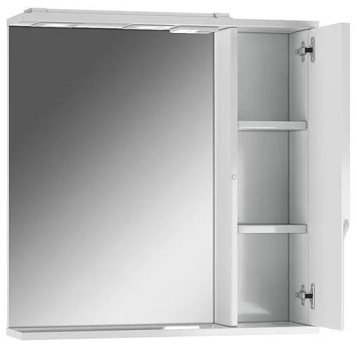 Шкаф-зеркало Домино Optima 65 R белый DO1907HZ