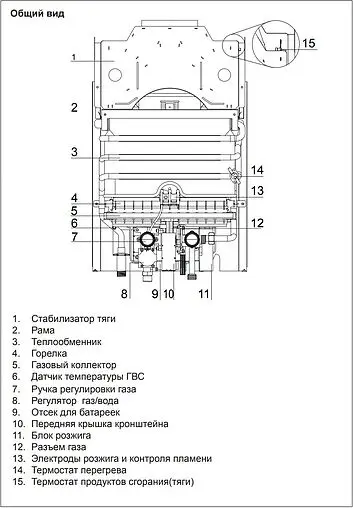 Водонагреватель проточный газовый Ariston Fast R Display 14L NG 3632714