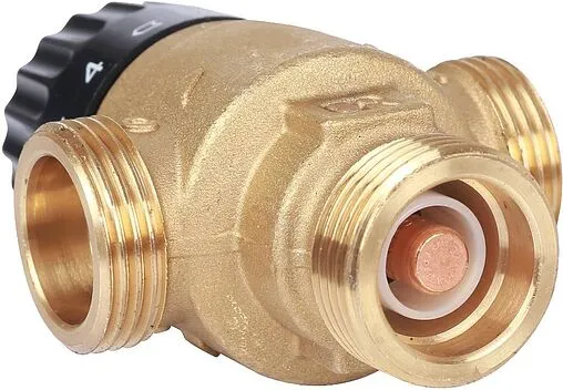 Трехходовой термостатический смесительный клапан ¾&quot; +30...+65°С Kvs 1.8 Stout SVM-0125-186520