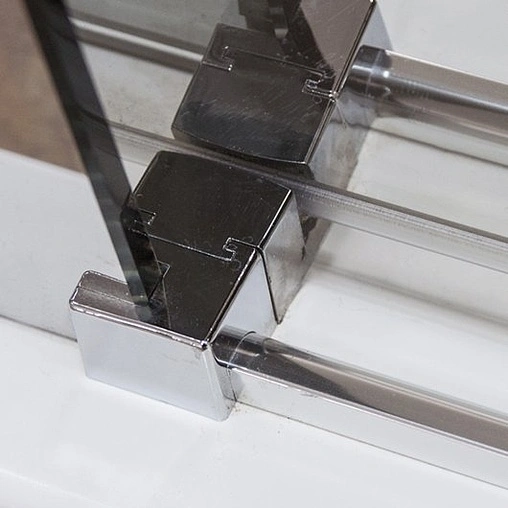 Душевое ограждение 1200x800мм прозрачное стекло Roltechnik Ambient Line AMB+AMD2+AMB/800*1200*800 621-8000000-00-02+620-1200000-00-02+621-8000000-00-02