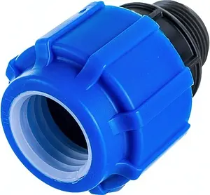 Муфта компрессионная переходная 32мм x 1"н ТПК-Аква 50030032 Муфта компрессионная переходная 32мм x 1"н ТПК-Аква 50030032, 3