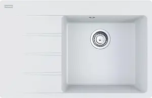 Мойка кухонная Franke Fragranite CNG 61½11-78 TL R белый 114.0639.718 Мойка кухонная Franke Fragranite CNG 61½11-78 TL R белый 114.0639.718, 1