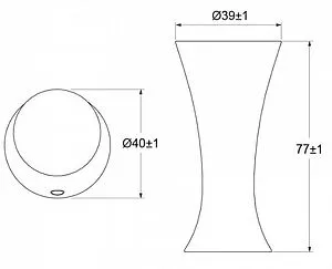 Крючок IDDIS Vico хром VICSB10i41 Крючок IDDIS Vico хром VICSB10i41, 2
