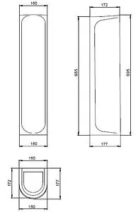 Пьедестал Santeri Вест салатовый 1.3601.8.S04.00B.0, 2