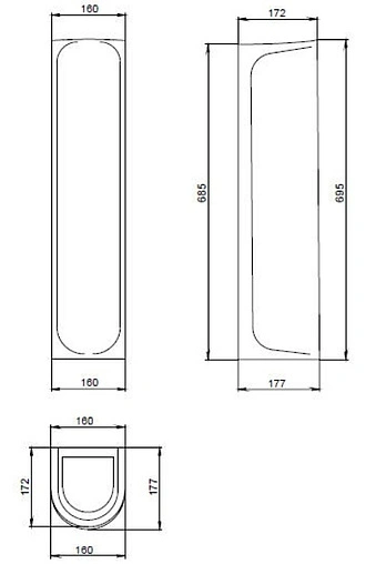 Пьедестал Santeri Вест/Лотос белый 1.3601.8.S00.00B.0