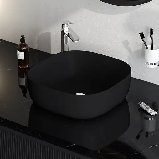 Раковина Am.Pm Func 43 черный матовый M8FWCC30430BM Раковина Am.Pm Func 43 черный матовый M8FWCC30430BM