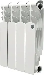 Радиатор биметаллический 4 секции Royal Thermo Revolution Bimetall 350 RTRB35004 Радиатор биметаллический 4 секции Royal Thermo Revolution Bimetall 350 RTRB35004, 1