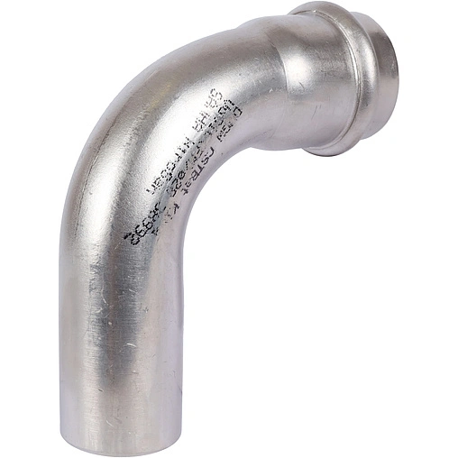 Уголок пресс однорастубный 28мм угол 90° Sanha NiroSan 9001A 69001A28