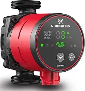 Насос циркуляционный Grundfos Alpha3 25-80 130 99371955, 5