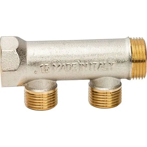 Коллектор распределительный проходной 2 отвода ¾&quot;в/н x ½&quot;к Luxor CP 422 68522701