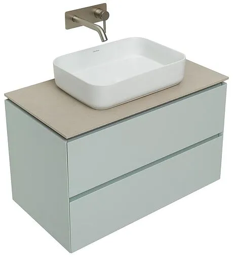 Тумба под умывальник подвесная Allen Brau Infinity 85 папирус 1.21001.PWM