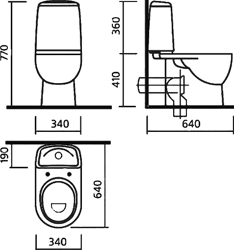 Унитаз-компакт Sanita Luxe Best Color Black белый/черный WC.CC/Best/2-DM/BLK.G/S1 Унитаз-компакт Sanita Luxe Best Color Black белый/черный WC.CC/Best/2-DM/BLK.G/S1