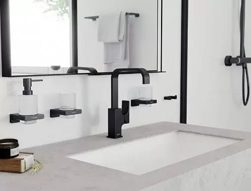 Смеситель для раковины Hansgrohe Metropol 230 матовый черный 32511670