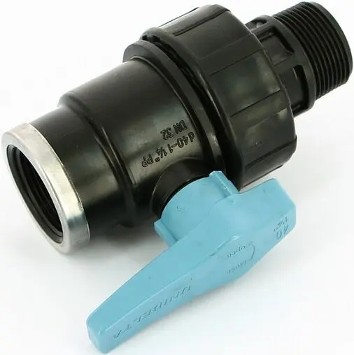 Кран шаровый с американкой 1"в x 1"н Unidelta 1075004004001