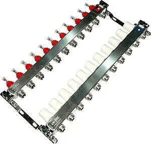 Группа коллекторная с расходомерами 11 отводов 1&quot;в/в x ¾&quot;ек Uni-fitt OPTIMAL 450B4311.RU, 4