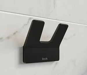 Крючок двойной IDDIS Slide чёрный матовый SLIBS20i41 Крючок двойной IDDIS Slide чёрный матовый SLIBS20i41, 3