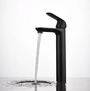 Смеситель для раковины D&K Venice Gondola чёрный матовый DA1022018 Смеситель для раковины D&K Venice Gondola чёрный матовый DA1022018, 3