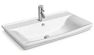 Тумба-умывальник подвесная Comforty Римини 80 венге/золото, 3