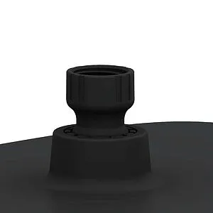 Лейка верхнего душа Damixa Apollo чёрный матовый 947050300, 3