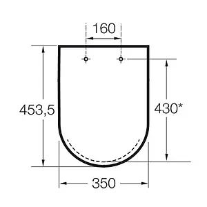 Крышка-сиденье для унитаза с микролифтом Roca Gap белый 801472004, 2