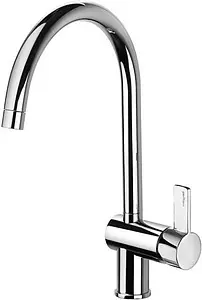 Смеситель для кухни Paffoni Rock хром RO180CR Смеситель для кухни Paffoni Rock хром RO180CR, 1