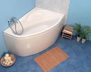 Ванна акриловая Vagnerplast Flora 150x100 R VPBA151FLA3PX-04, 4