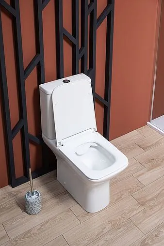 Унитаз-компакт безободковый Aquanet Cube 2.0 Rimless белый Cube 2-C+Cube 2-C-1 Унитаз-компакт безободковый Aquanet Cube 2.0 Rimless белый Cube 2-C+Cube 2-C-1