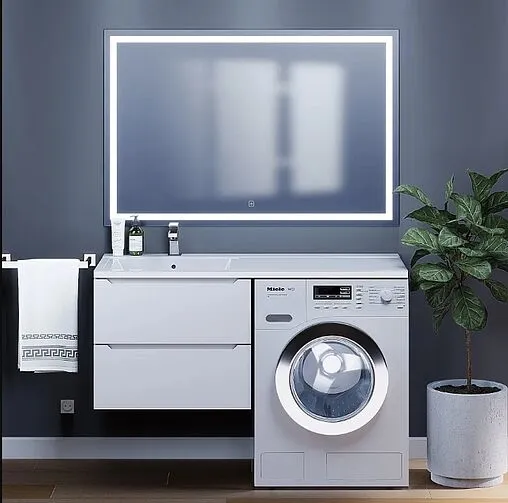 Тумба-умывальник подвесная Uperwood Tanos 120 L белый матовый 291021003