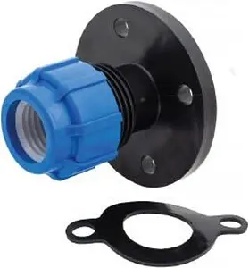 Фланец компрессионный 90мм х DN100 ТПК-Аква 114490400 Фланец компрессионный 90мм х DN100 ТПК-Аква 114490400, 1