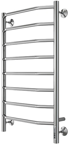 Полотенцесушитель электрический лесенка Terminus Виктория П8 500х850 электро quick touch полированная сталь 4670078531216