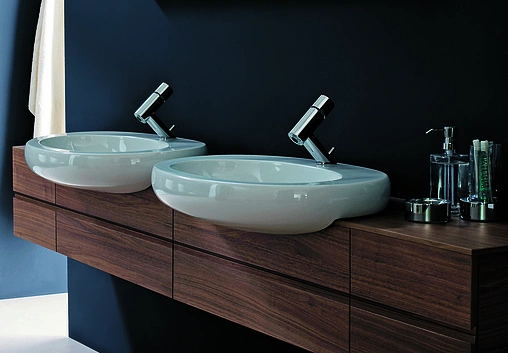 Раковина Laufen Alessi One 75 c покрытием LCC белый 8.1397.2.400.104.1