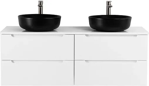 Тумба-умывальник подвесная BelBagno ETNA 120 Bianco Lucido ETNA-1200-2C-SO-BL-P+