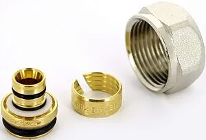 Концовка для металлопластиковых труб ¾&quot;ек x 16x2.0мм Tiemme 1636N 1440002, 1