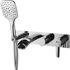 Смеситель для ванны скрытого монтажа Lemark Atlantiss хром LM3224C Смеситель для ванны скрытого монтажа Lemark Atlantiss хром LM3224C, 1