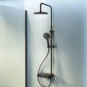 Душевая система со смесителем для душа Am.Pm X-Joy чёрный матовый F0785A622 Душевая система со смесителем для душа Am.Pm X-Joy чёрный матовый F0785A622, 4