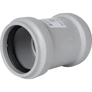 Муфта двухраструбная внутренняя бесшумная D=58мм Stout SKB-0006-000058, 1