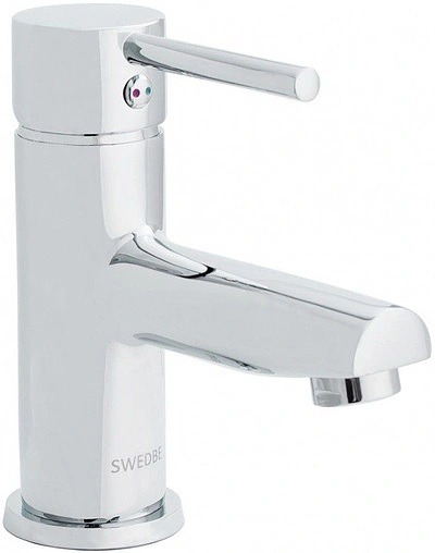 Смеситель для раковины Swedbe Diana хром 1010 Смеситель для раковины Swedbe Diana хром 1010