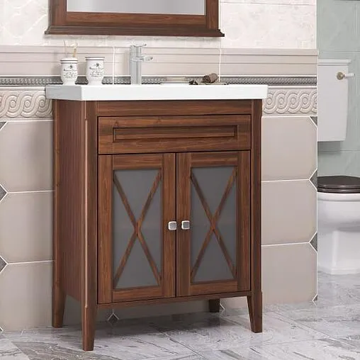 Тумба под умывальник напольный Opadiris Палермо 70 светлый орех 00-00006721