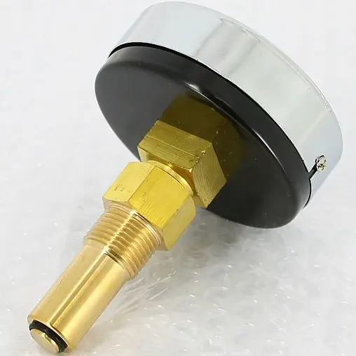 Термоманометр аксиальный Росма ТМТБ-31Т.1 80мм 6 бар 120°С гильза 46мм ½&quot; 00000002290