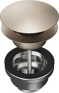 Выпуск автоматический для раковины Kerama Marazzi золотой атласный 230KM.M0.071 Выпуск автоматический для раковины Kerama Marazzi золотой атласный 230KM.M0.071, 4